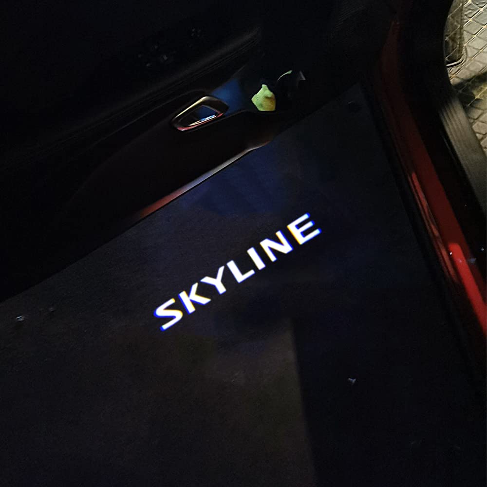 Laser Logo Light Door Welcome Light Skyline Door Courtesy Lamp