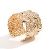 Punk Hip Hop Uneven Bracelet Bangles For Women Statement Alloy Cuff Opening Rough Bangles Men Jewelry Party Steampunk