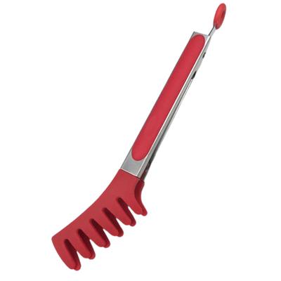 Pinza a forma di pettine Pinza antiscivolo resistente al calore Pinza per pane Pinza per servire cibo BBQ Gadget da cucina