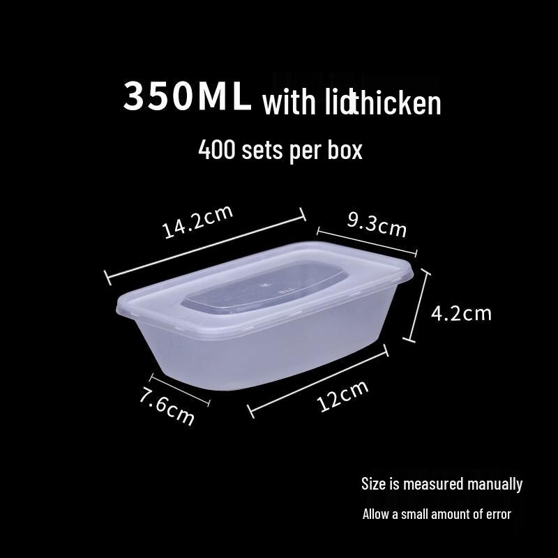 Disposable Round Thickened Plastic Food Container
