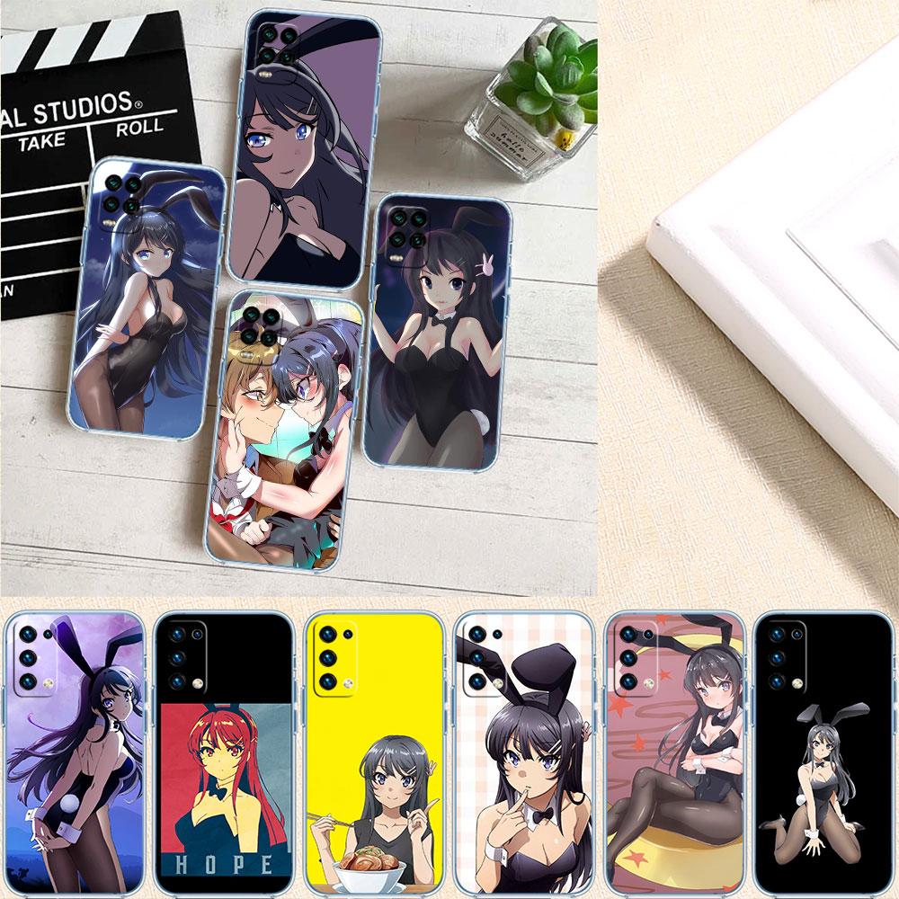 PP12 Bunny Cute Girl Anime Phone Case for Motorola Moto Edge 20 30 40 50 S30 Fusion Ultra Pro Neo Lite + G200 G23