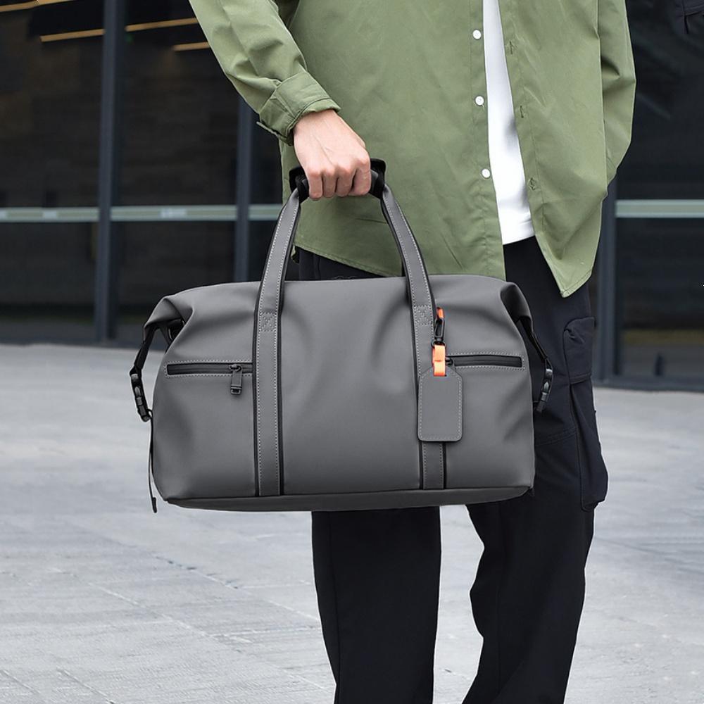 Spring New Short Distance Travel Bag Wear-resistant Oxford Business Trip Men's Handbags Outdoor Multifunctional Sports Fitness Slant Span Duffel Bag