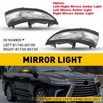 Left Right Side Mirror Turn Signal Light For Lexus LX570 GX460 10-23 81740-60100