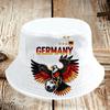 Men's Bucket Hat with Curved Brim Breathable Lightweight Sun Protection Hat Adjustable Fit Outdoor Cap for Casual Use