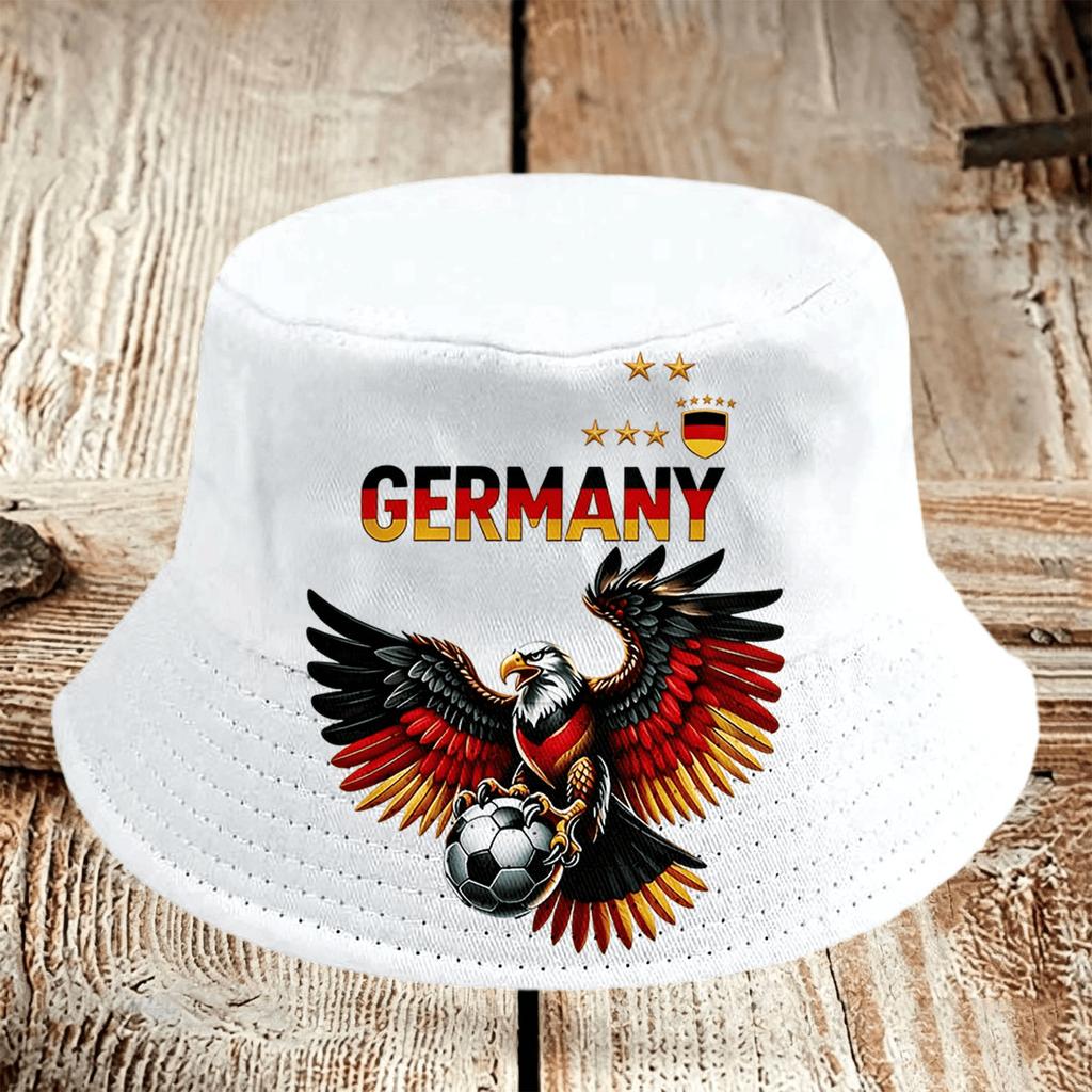 Men's Bucket Hat with Curved Brim Breathable Lightweight Sun Protection Hat Adjustable Fit Outdoor Cap for Casual Use