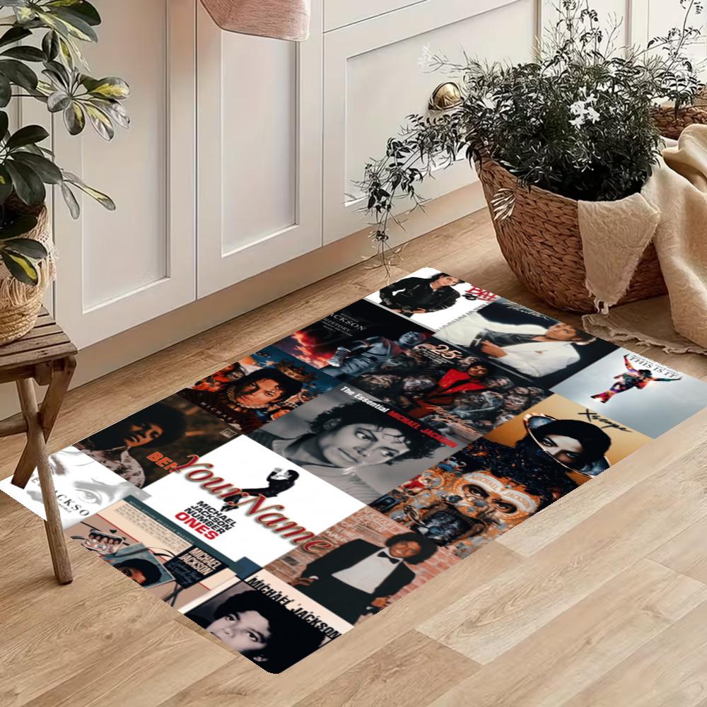 Michael Jackson Customize Your Name Kitchen Rug Runner Rug Laundry Mat Hallway Entryway The Best Gift Choice