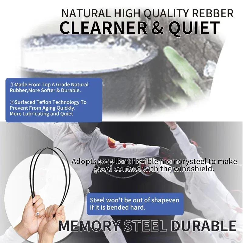 For Cupra Seat Leon Mk4 KL1 KL8  - 2024 Hatchback Front Rear Wiper Blade Windscreen Windshield Window Glass Accessories