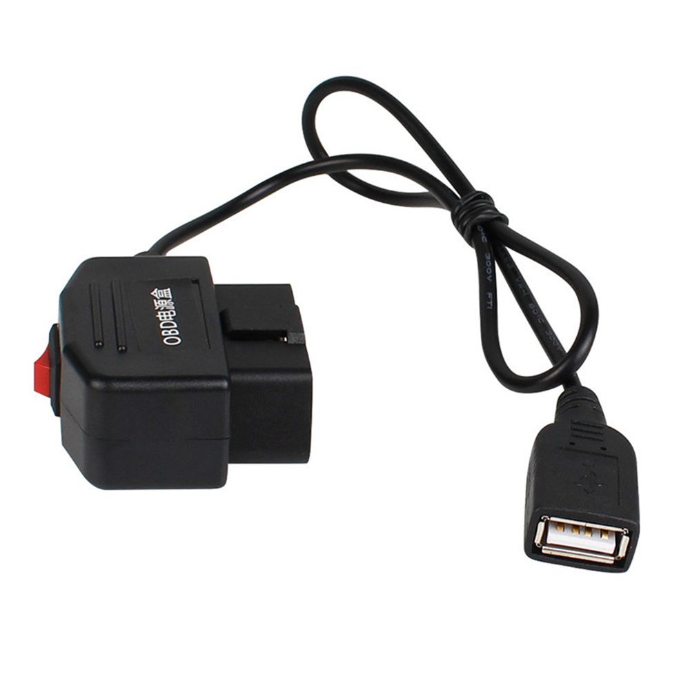 Practical USB Switch Wire Car Charge Cable Parking Monitoring Dash Cam Camcorder OBD Hardwire Kit