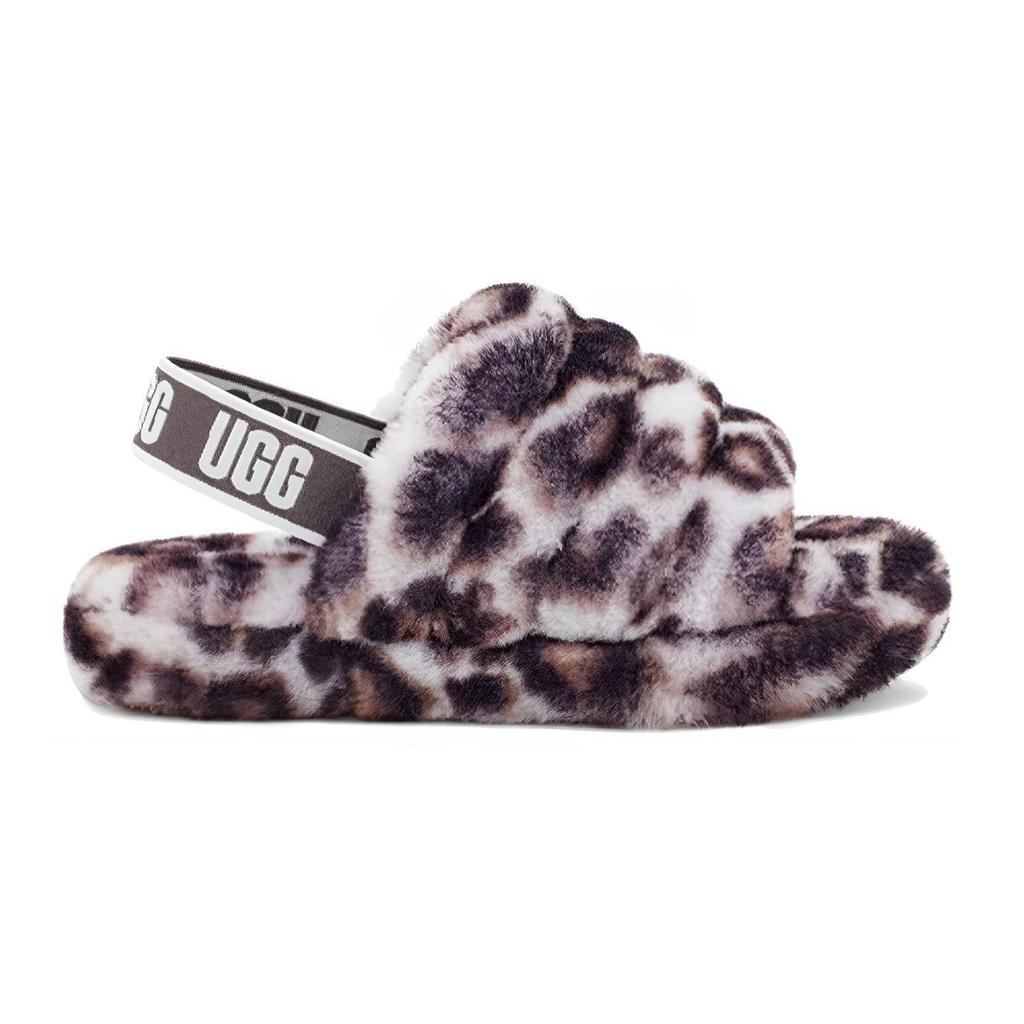 UGG Fluff Yeah Casual Comfortable Kids Sandals Kids Sandals Gray 1123640K-SYGR