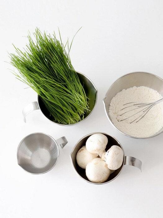 kamomekitchen all stainless steel measuring mixing bowl 4 sizes 250ml