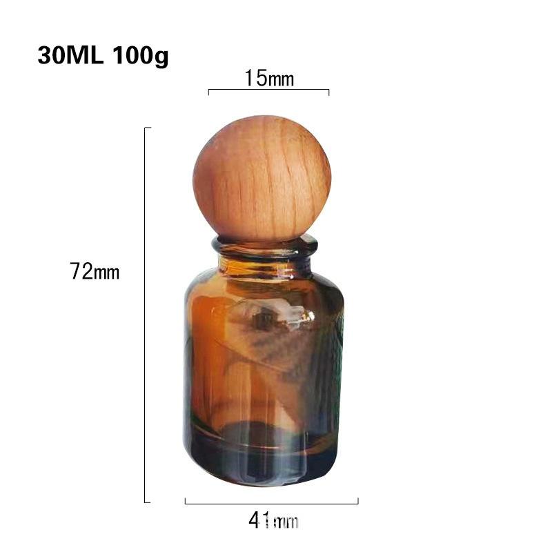 

1шт распылитель портативный дозатор духов миниатюрный стеклянный дорожный размер 7.2*4cm коричневый