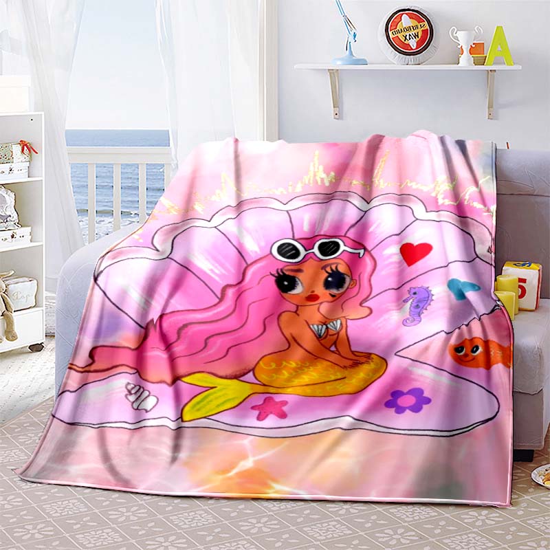 Customizable K-KAROL-G flannel blankets, perfect for autumn warmth, suitable for children and adults, and stylish K-POP shawls