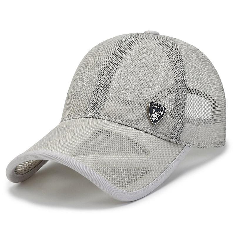 Mens Adjustable Summer Baseball Hat With Ventilated Design For Fishing And Beach