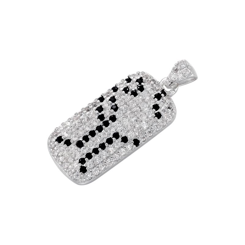ZHUKOU 9 Styles Cubic Zirconia Charms for Jewelry Making Cute Bear Jewelry Pendants Heart DIY Charms Jewelry Accessories VD1431