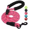 Reflective Nylon Dog Leash - Durable Round Rope for Medium & Large Dogs