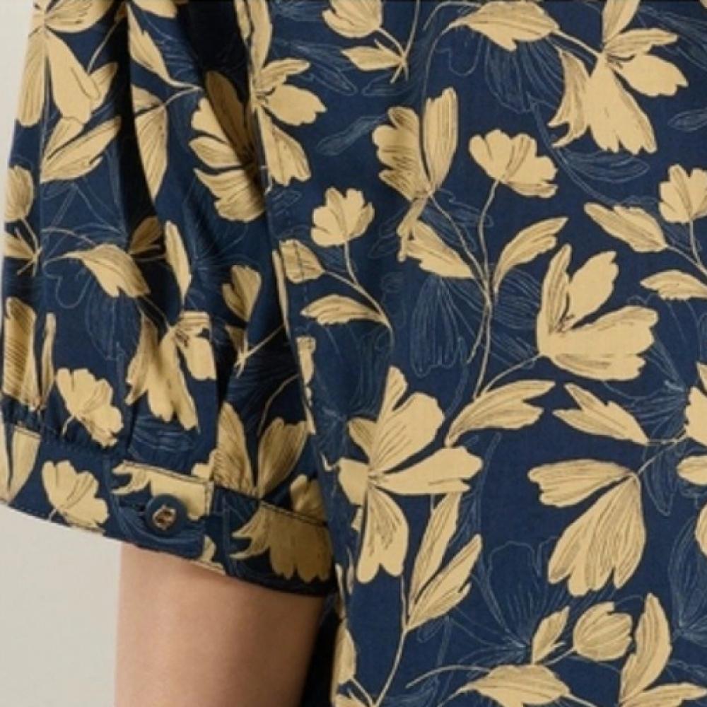 Bcbg Autumn Flower Printing Blouse B5f7b406