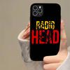 Vintage Fashion Design Radiohead Phone Case Silicone PC+TPU For Samsung S10 20 30 22 23 24 Plus Lite Ultra Cover