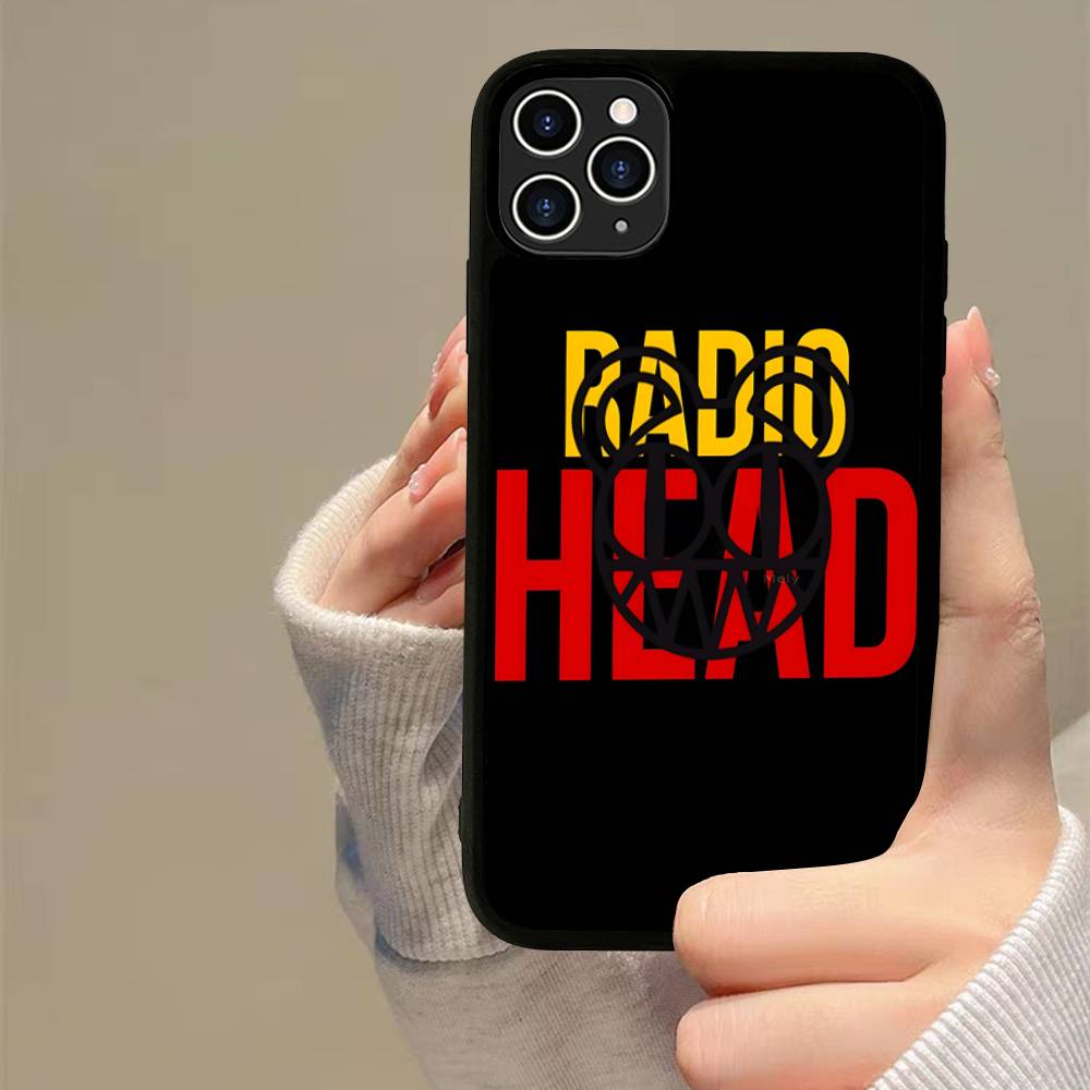 Vintage Fashion Design Radiohead Phone Case Silicone PC+TPU For Samsung S10 20 30 22 23 24 Plus Lite Ultra Cover