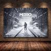 Metro Exodus Game Plakát Umění Malba na plátně Nástěnné umění Moderní obývací pokoj Domov Ložnice Bar Restaurace Dekorace Tisk Obraz