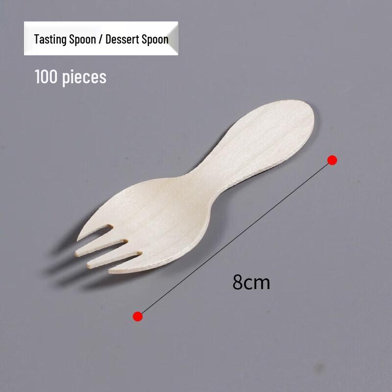 Eco-Friendly Disposable Wooden Cutlery