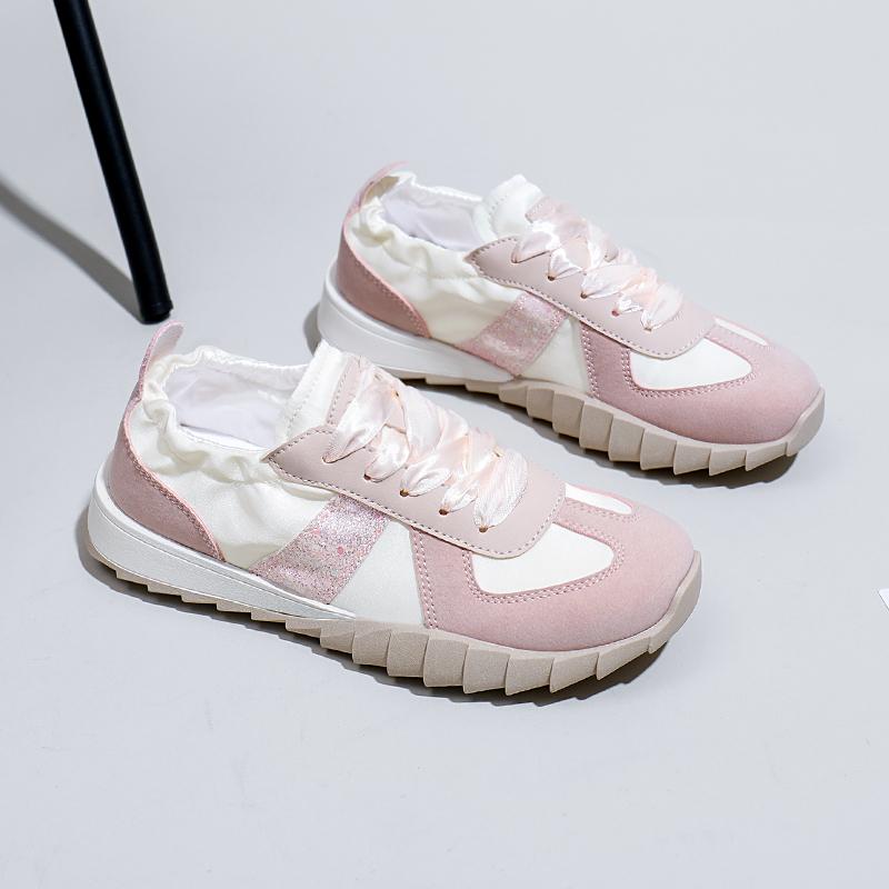 Повседневные дышащие нескользящие кроссовки женские кроссовки летняя обувь для прогулок — фото 9