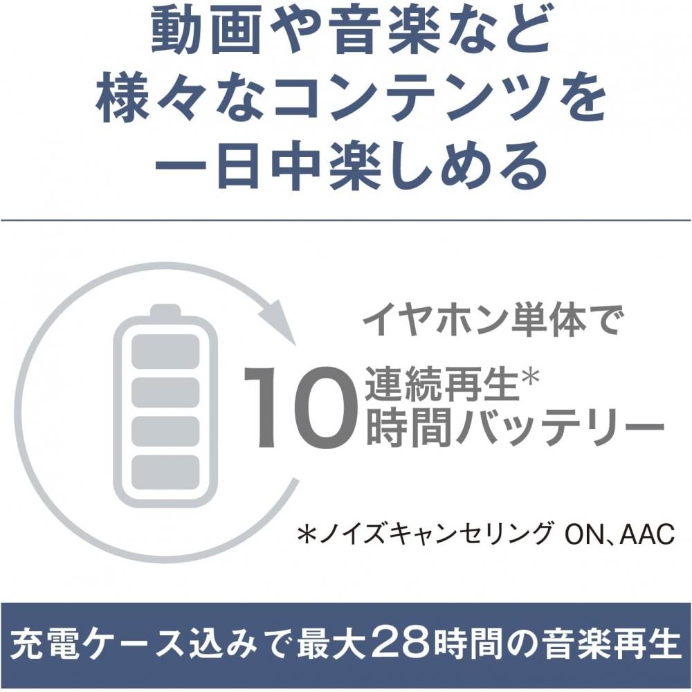 PaNasoNic Wireless EarphoNes Eah Az100 N champagNe Gold