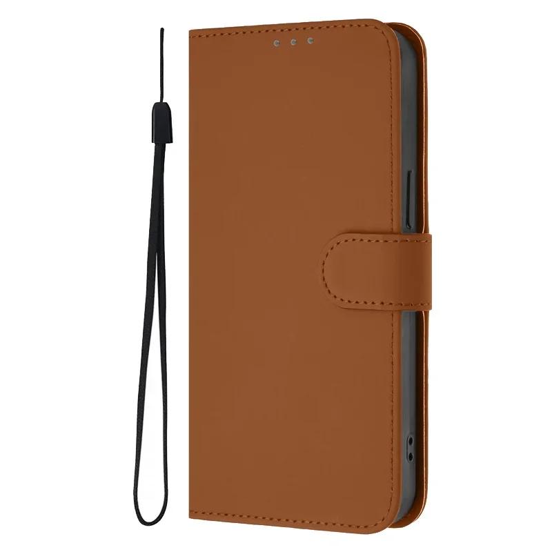 

Для MOTO G85 G75 G55 Чехол Книжка на Для Coque Motorola Moto G85 G75 G55 G45 G35 G15 Power G05 Однотонный Кожаный Чехол Funda Moto G05