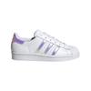 Košík - adidas Originals - SUPERSTAR Junior - Bílý - Kožený svršek - Gumová podrážka