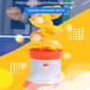 Table Tennis Launcher Portable Table Tennis Trainer Automatic Launcher Robot with Remote Control and 16 Balls