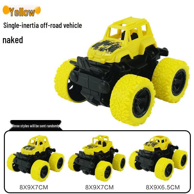 Children's Inertial 4WD Off-Road Swinging Stunt Car Model with Shock Absorption.