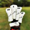 PU Leather For Driver Golf Club Cover Golf Rod Sleeve Fairway Putter Golf Woods Head Cover