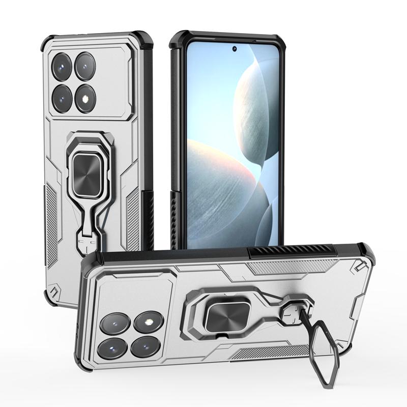 

Для POCO X6 Pro 5G Чехол Защитный Бронированный Противоударный Чехол для Камеры Для Xiaomi POCO X6 Pro X6Pro Чехол с Магнитным Держателем-Кольцом For POCO X6 Pro