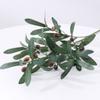 Props Vase Decoration Simulated Artificial Olive Leaf Olive Branch Floral Materials Green Plant