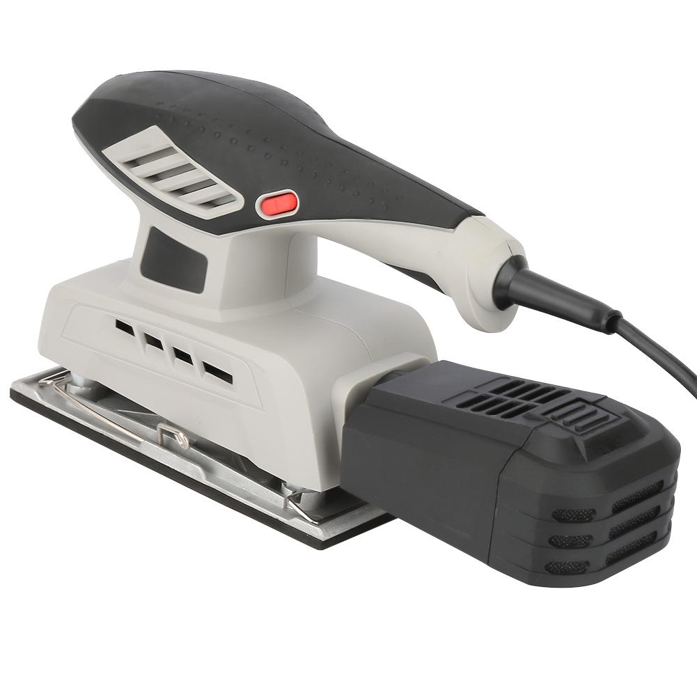 200W Wall Polishing Square Sander Electric Sanding Machine with Dust Box