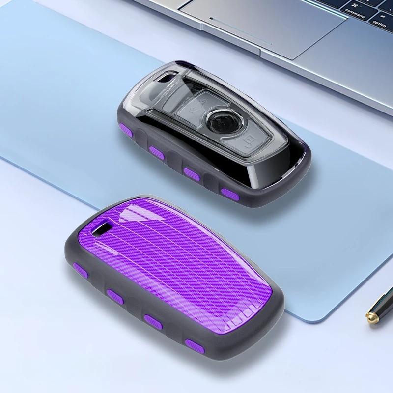 

TPU Car Key Case for BMW 1 3 5 7 Series X1 X3 X4 X5 F10 F15 F16 F20 F30 F18 F25 M3 M4 E34 Smart Remote Cover Shell Accessories