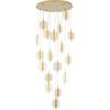 Nordic Loft Luxury Rotating Stairwell Pendant Light