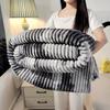 Flannel Blanket Soft Warm Throw Nap Air Conditioner Multi-use Gift