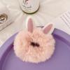 1Pcs/2Pcs New Hair Accessories Fake Fur Hair Rope Cute Bear Scrunchies Girls Elastic Hair Rubber Bands Gum Kids Ponytail Holder
