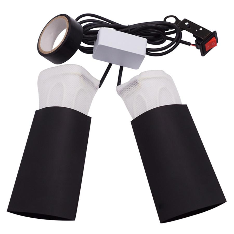 Universal Electric Hand Grip Handlebar Heating Non-woven Winter Cold Protection