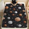 Ball Games Print Flannel Blanket, High Quality Comfortable for All Seasons, Home Decor, Warmth and Comfort, Perfect for Christmas Gifts