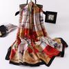 180*90cm Fashion Luxury Brand Scarf Women Shawl  Wrap Spring Muffler Hijab Bufanda Foulard Female Bandana Beach Stoles  Silk