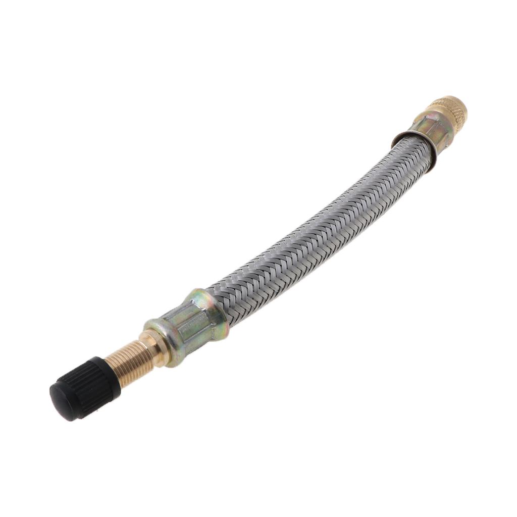 Universal Car Stainless Steel Nozzle Braided Wheel Tire for Valve Extension Adap