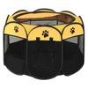 Octagonal Foldable Pet Tent: Scratch-Resistant Oxford Cloth Dog & Cat Cage, Kennel, and Bed