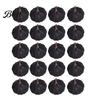 Reusable Halloween Decorations 20 PCS Velvet Pumpkin Decorative Ornaments, Multi-Color Artificial Fall Harvest Decor Tiered Tray for