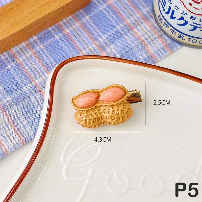 Funny Roasted Chicken Legs Hairpin Crispy Wings French Fries Hair Clips Simulation Food Fried Chicken Hairpins Hair Accessories