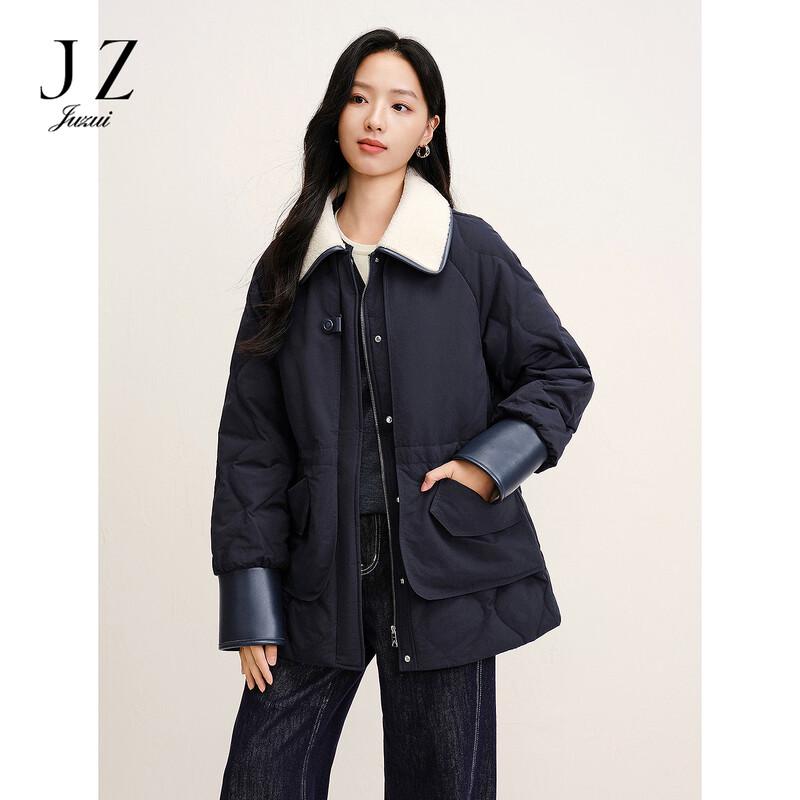 JUZUI Women's Barn Style Duck Down Puffer Jacket