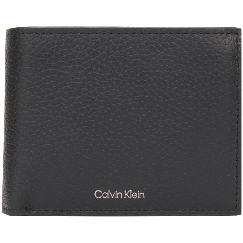 

Calvin Klein Business Multi-Card Folded Leather Wallet Men Wallet Space-Black 4D1241G-UB1 Basic Set (Bag)