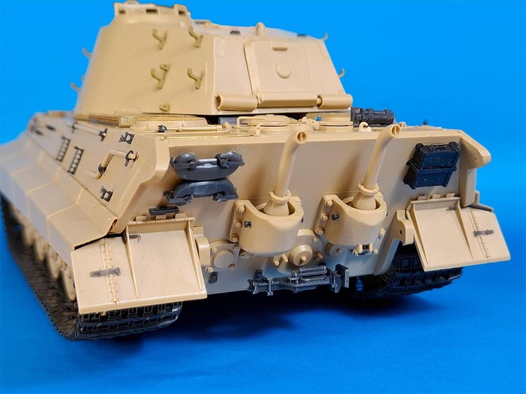 Passion Models 1/35 King Tiger Henschel Turret 3D Detail Up Set (for Tamiya) Plastic Model Parts P35T-022 (Tank)