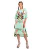 GREEDILOUS Mint Chandelier Neoprene Dress