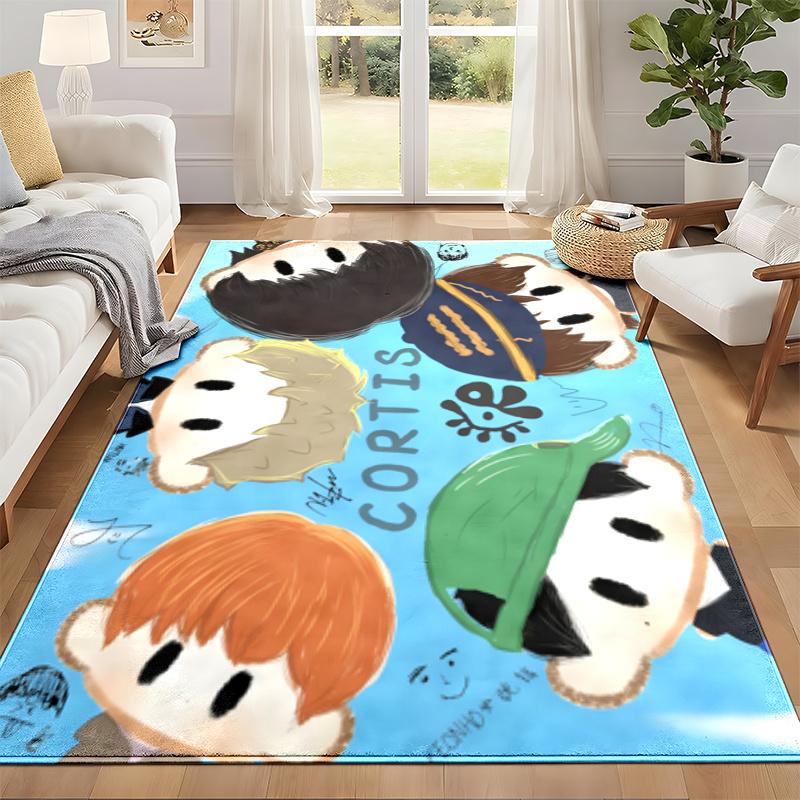 CORTIS Carpet Door Mat for Living Room or Bedroom Protective Mat Under Chair Office Decoration Christmas Gift Birthday Present